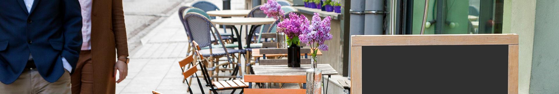 Plaatsing van een uitstalling of ander voorwerp voor uw handelszaak