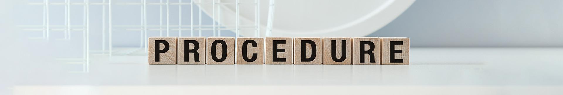 Regels en procedure
